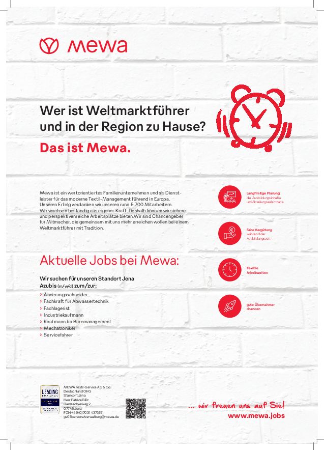 Stellenanzeige Kaufmann (m/w/d) für Büromanagement bei MEWA Textil-Service SE & Co. Deutschland OHG