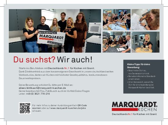 Stellenanzeige Kaufmann (m/w/d) im Einzelhandel bei Michael Marquardt GmbH & Co. KG