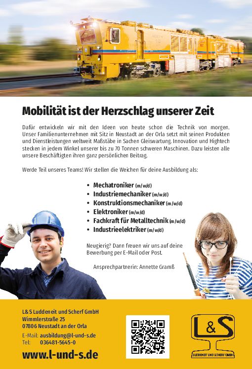 Stellenanzeige Fachkraft (m/w/d) für Metalltechnik bei L&S Luddeneit und Scherf GmbH